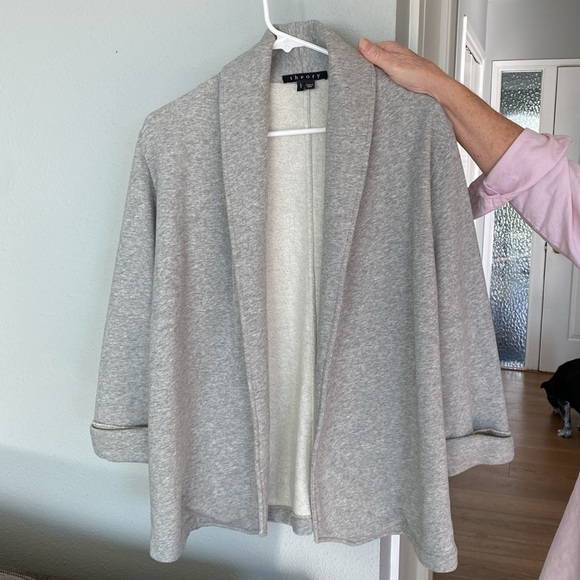 Theory Women’s Sweater - Grey - Size Large - Picture 1 of 4